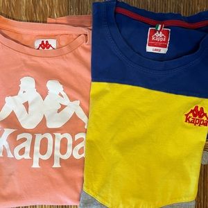 Two L Kappa tshirts